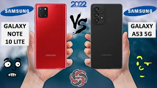 SAMSUNG NOTE 10 LITE VS SAMSUNG A53 5G