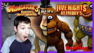 Swaggy's Here| Reaction to [SFM/FNAF] Madagascar 3 Train scene but with FNAF Characters