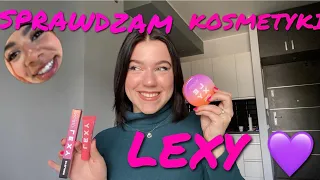 TESTUJEMY KOSMETYKI LEXY & INGRID