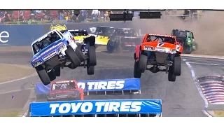 2017 Stadium SUPER Trucks Perth Race #3 Finish - Natural sounds!