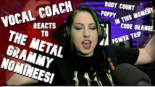 Voice Teacher Reacts to Metal Grammy Award Nominees! (Body Count, Code Orange and More!)