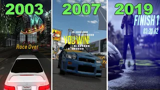 Evolution of Race Endings in Need for Speed 1080p