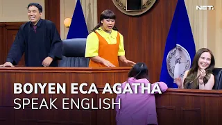 ECA AGATHA BICARA BAHASA INGGRIS, BOIYEN NIMBRUNG! (1/4) -  MAIN HAKIM SENDIRI