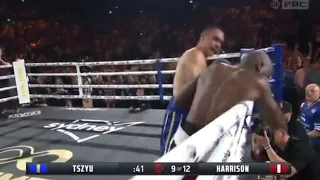 (🤯🤯🤯) Tim Tszyu BEATS DOWN Tony Harrison and Stops him in the 9th round!!!!!