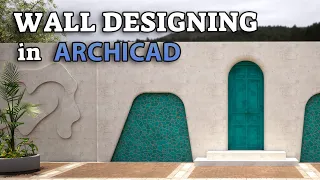 Wall Designing in Archicad Tutorial