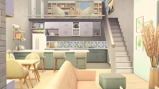 HOME DECORATOR APARTMENT (701 Zenview) + STORY  🌆 Sims 4 Speed Build Stop Motion (NO CC)