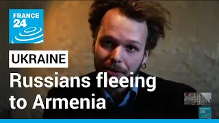 War in Ukraine: The flight of Russian nationals to Armenia • FRANCE 24 English • FRANCE 24