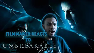 FILMMAKER MOVIE REACTION!! Unbreakable (2000) FIRST TIME REACTION!!