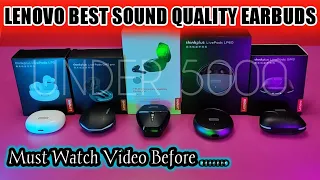 Lenovo 5 Best Sound Quality Earbuds Under 5000 in Pakistan 5 Best Sound Quality Earphones Under 5000