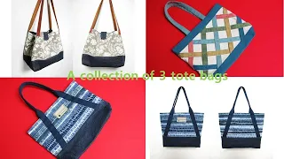 DIY 3종류 tote bag 컬렉션(12)/A collection of 3 tote bags(12)