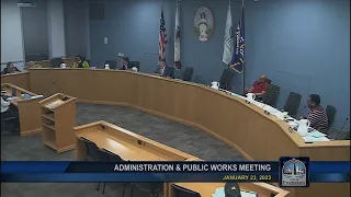 Administration and Public Works Committee Meeting 1-23-2023