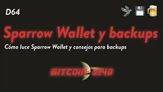 Sparrow Wallet y precauciones con semillas