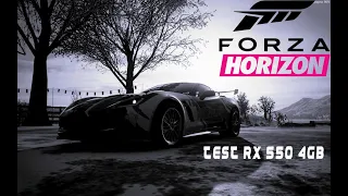 TEST Forza Horizon 4 - RX 550 4GB(2021)