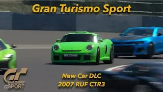 Gran Turismo Sport | New Car DLC | 2007 RUF CTR3