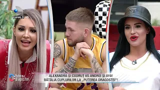 Alexandra si Codrut vs Aya si Andrei! Escapada noctura a lui Andrei a provocat discutii aprinse...