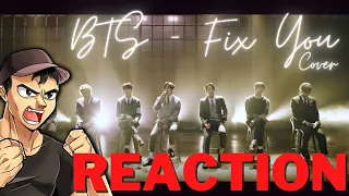 Metal Vocalist - BTS x Coldplay - Fix You  ( REACTION )