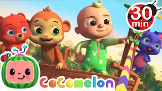 Apples and Bananas + More Popular Kids songs | Cocomelon | Animals for Kids | Animal Cartoons