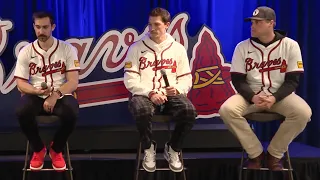Bringing The Heat Panel: Braves arms Spencer Strider, Max Fried and Bryce Elder talk pitching