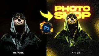 HOW TO CREATE GLOW EFFECT POSTER IN PHOTOSHOP