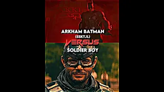 Arkham Batman vs Soldier Boy #edit #shorts #vs #dc #batman #1v1 #viral #show #soldierboy #gaming