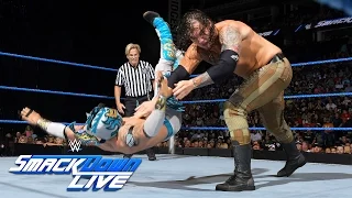 Crews vs. Kalisto vs. Corbin - Intercontinental Title No. 1 Contender's: SmackDown Live, Aug 2, 2016