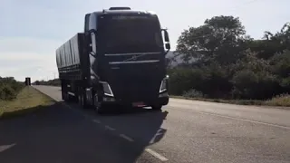 Curta metragem Vídeo de caminhão para status