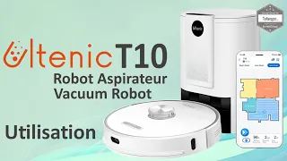 Ultenic T10 Robot Vacuum Cleaner - Ultenic App - Operation and application connection - Unboxing