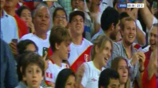 Peru 2 Uruguay 1 (Relato Matias Palacios)  Eliminatorias Rusia 2018