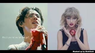 [MASHUP] ONE OK ROCK - Let Me Let You Go / Taylor Swift - Blank Space