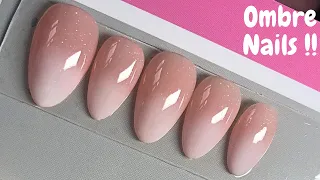 How to do Ombré Nails 💅 | Beginner Friendly Tutorial 🌸