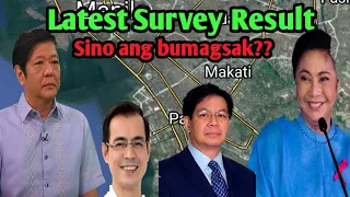 Latest survey Result,Sino ang bumagsak sa Survey??