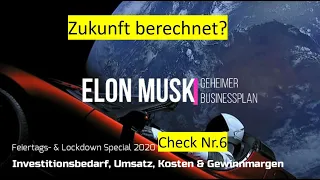 Tesla - das wertvollste Unternehmen der Welt (Teil 6) - Investitionsbedarf, G&V bis 2024