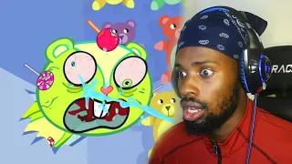 This is NOT HAPPY! | Reacting to Happy Tree Friends [Friday The 13th]