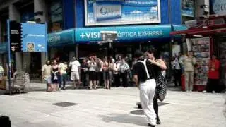 Street Tango Milonga Calle Florida Buenos Aires 2007