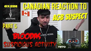 Suspect (AGB) - Bloodas (Official Audio) ft. Swavey #AGB #Suspiciousactivity | CANADIAN REACTION PT5