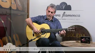 Jerónimo Pérez 2021 (CITES) flamenco guitar for sale played by Pedro Javier González. (Spruce)