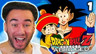 Dragon Ball Z Abridged - Episode 1 (REACTION)