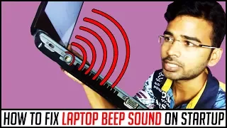 How to fix Laptop Beep Sound on startup | 2018