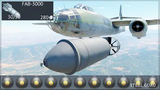 GIGANTIC 3000KG BOMB 😱😱😱 High Speed Jet Bombing !!!!