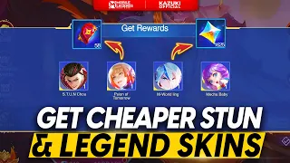 HOW TO GET STUN, M-WORLD OR GUINEVERE LEGEND IN CHEAPEST WAY POSSIBLE