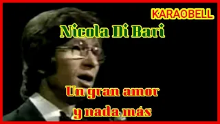 Nicola Di Bari Un gran amor y nada más 2tb karaoke KB