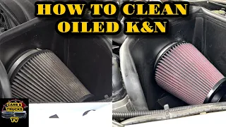 How To Clean K&N "OILED" Air Filter