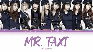 Girls' Generation - Mr. Taxi (Japanese version) / Color coded Lyrics Kan/Rom/Eng