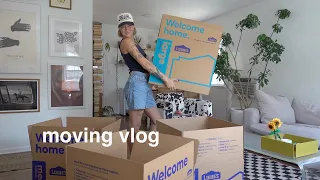 LA moving vlog - empty home tour, packing + organizing, a new chapter 🏡🫶🏻🚚✨