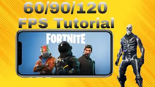 How to get 60/90/120FPS fortnite mobile new ubdate May 14