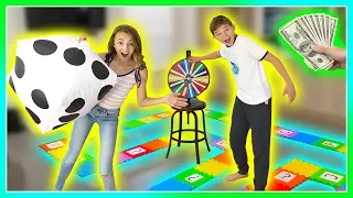 GIANT BOARD GAME CHALLENGE - Winner Gets CASH! | We Are The Davises