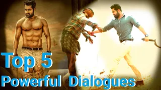 Top 5 Aravinda Sametha powerful Dialogues | Jr.NTR | Pooja Hegde | Trivikram || Best Vibes