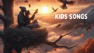 Autumn's Embrace: A Cozy Nest's Melody|kids songs 💕