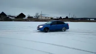 Гранта спорт ,на первом льду .