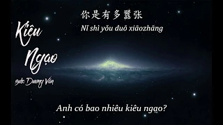 [Lyric - Vietsub] Kiêu Ngạo – Lưu Nghiên Phi ft Chương Trí Tiệp |嚣张- 刘妍菲 / 章智捷